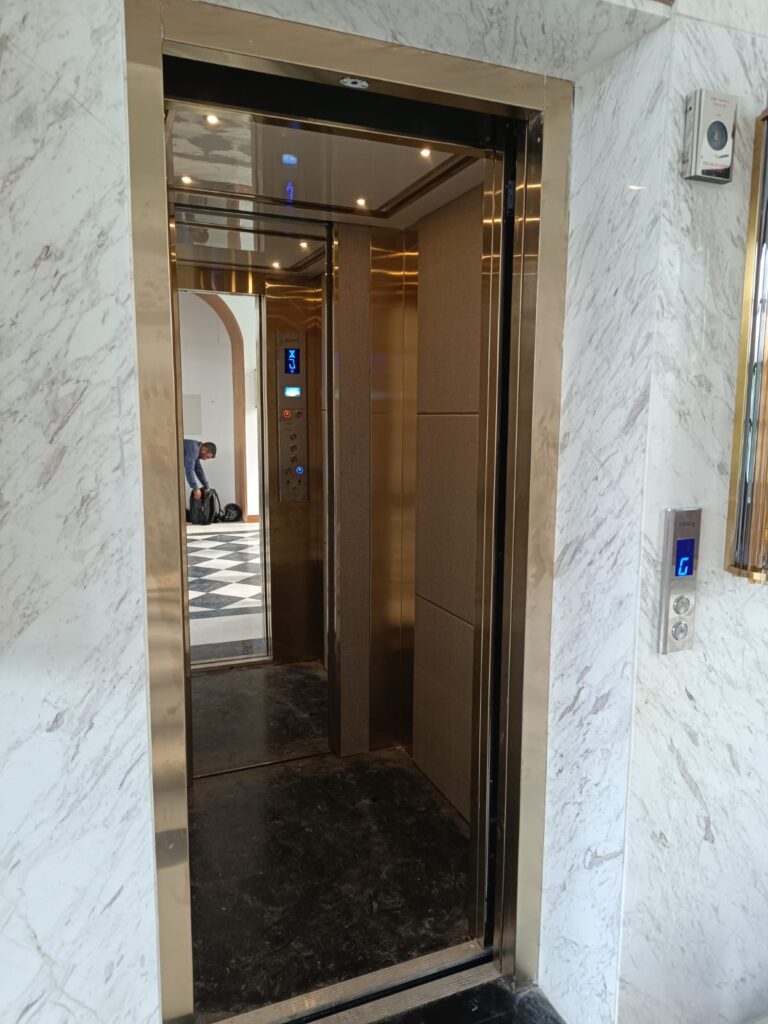 Bharti Realtec Club interior Design lift