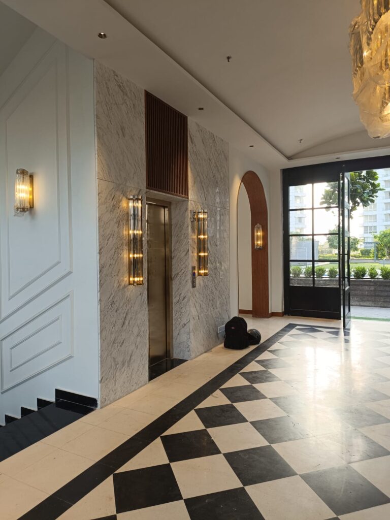 Luxury Apartment Interior design lobby hall